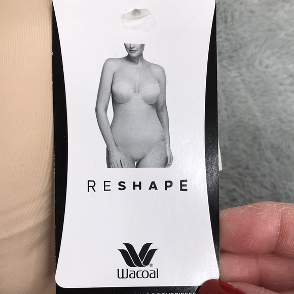 Wacoal Red Carpet  Medium Control Convertible Bodysuit Size 38D New - Picture 3 of 12